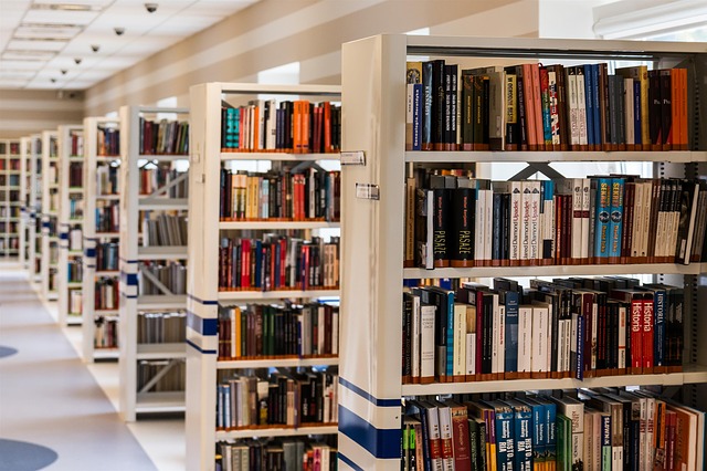 Library stacks